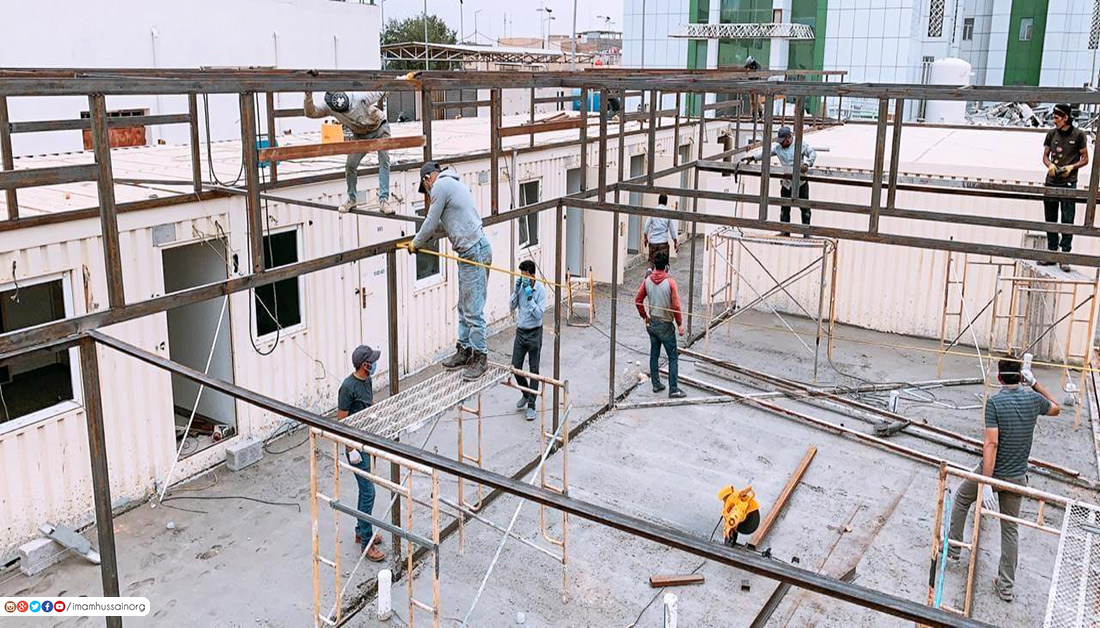 Imam Hussain Holy Shrine sets up COVID-19 treatment hospital in Najaf
