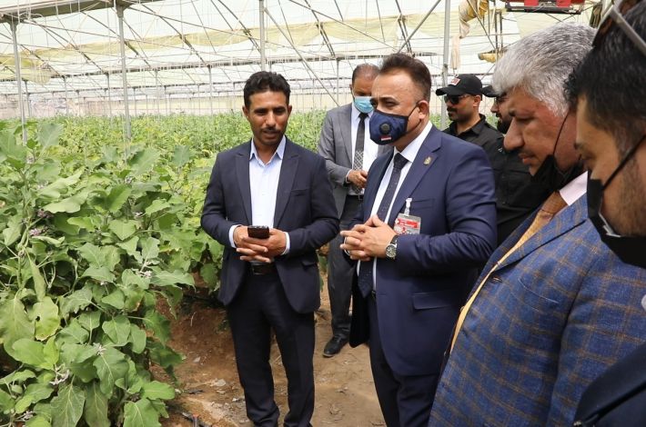 Ministry of Agriculture: The projects of the al-Abbas’s (p) holy shrine are sophisticated and have contributed to achieving food security and supporting the national economy.