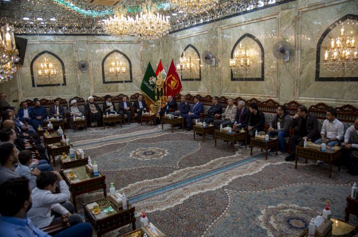 The al-Abbas's (p) holy shrine is keen to develop the art of Arabic calligraphy and support those who work in it.