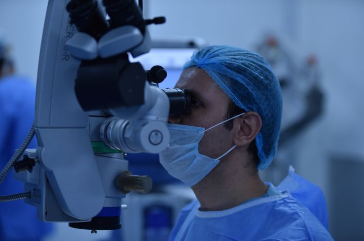 A specific operation ends the suffering of a patient suffering from congenital obstruction of the ureter
