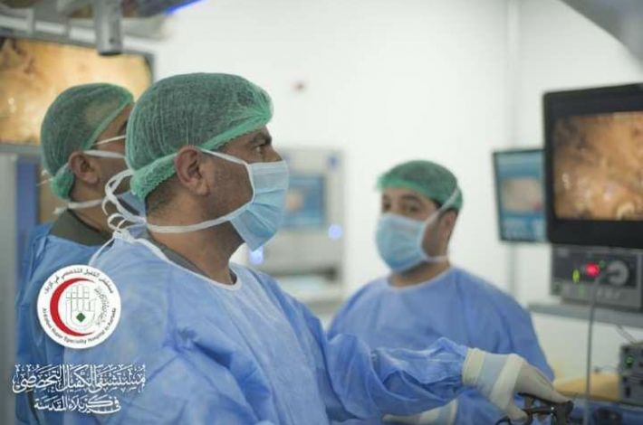 Continuous success of gastric cutting and sleeve gastrectomy operations at Al-Kafeel Specialist Hospital.